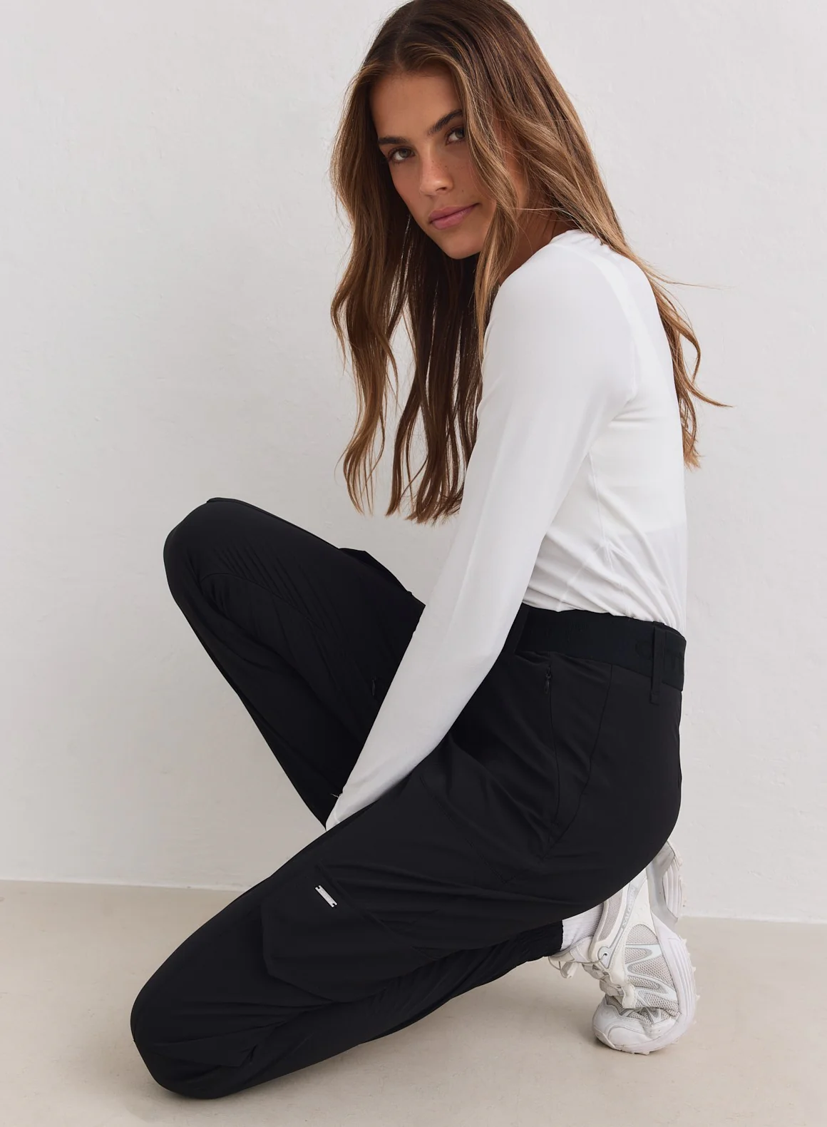 Black Cargo Pants - Image 3