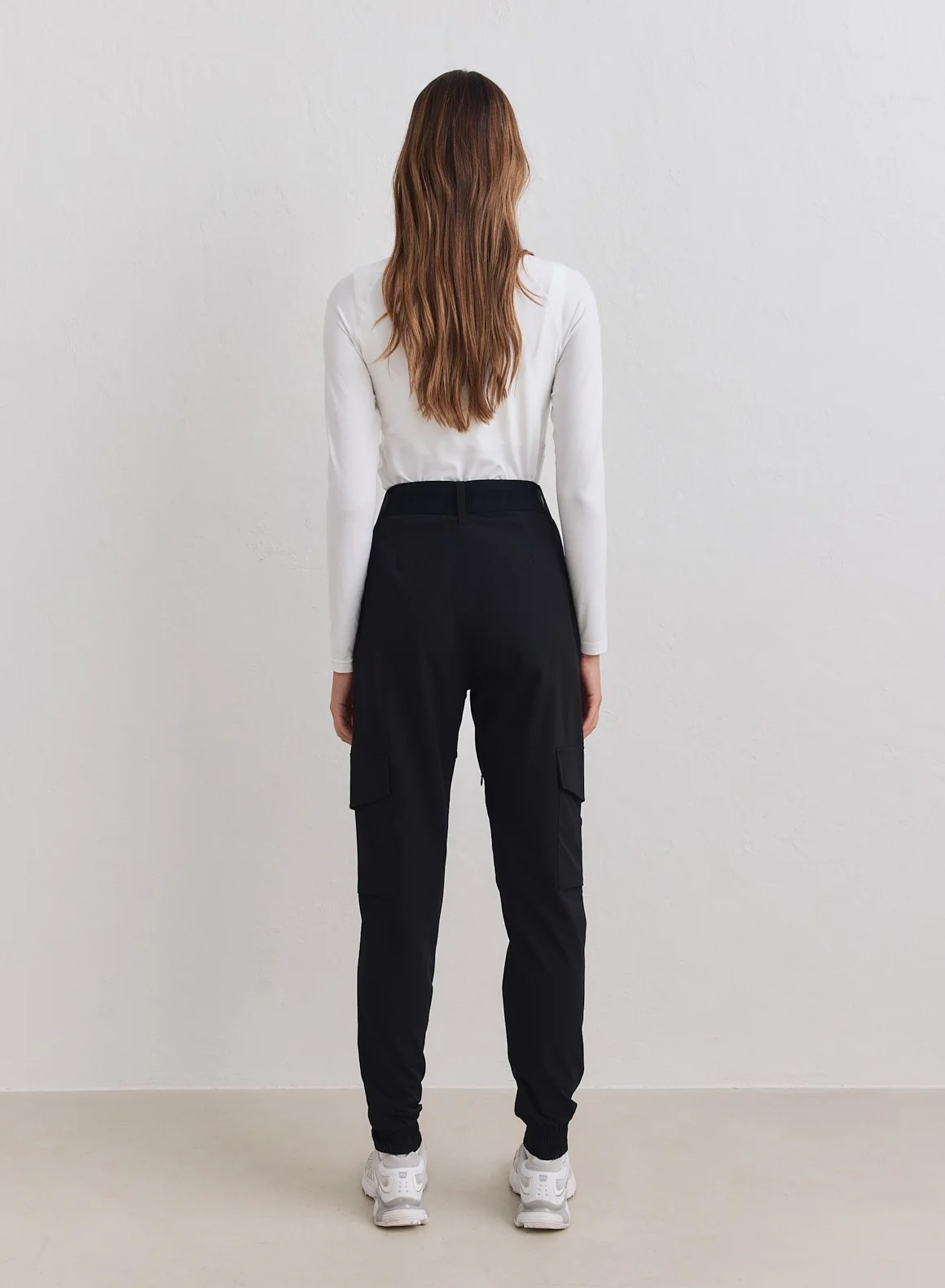 Black Cargo Pants - Image 4