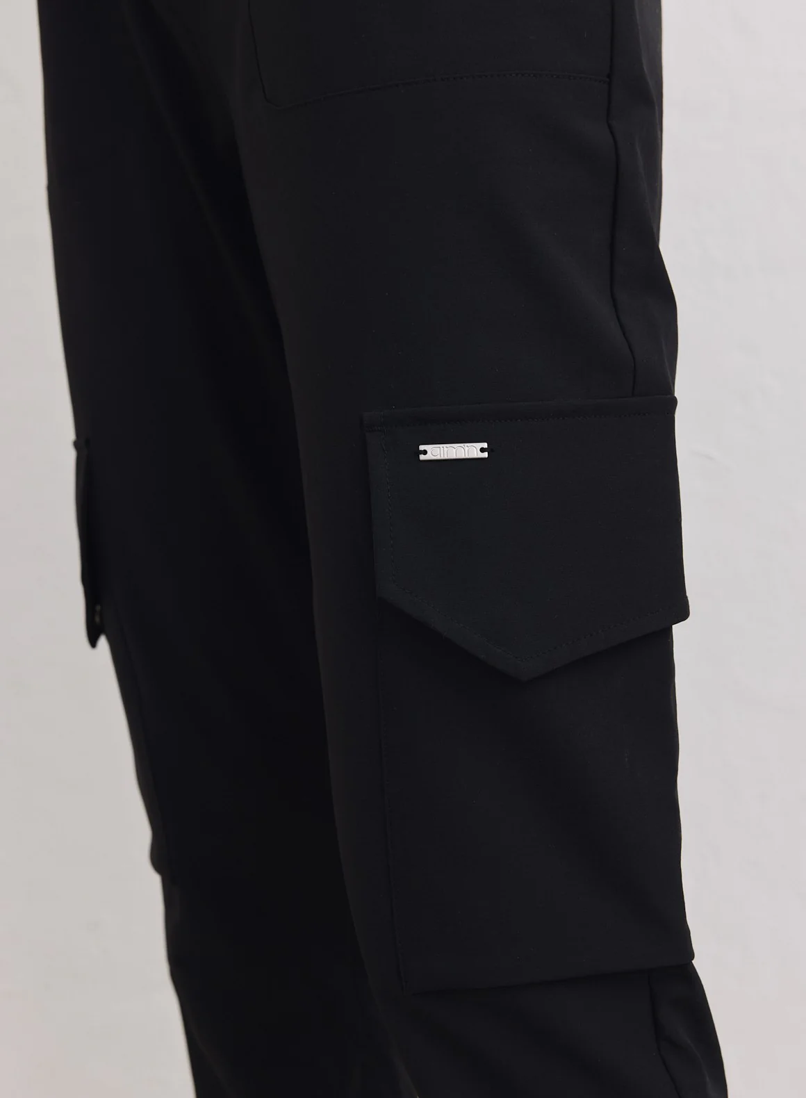 Black Cargo Pants - Image 6