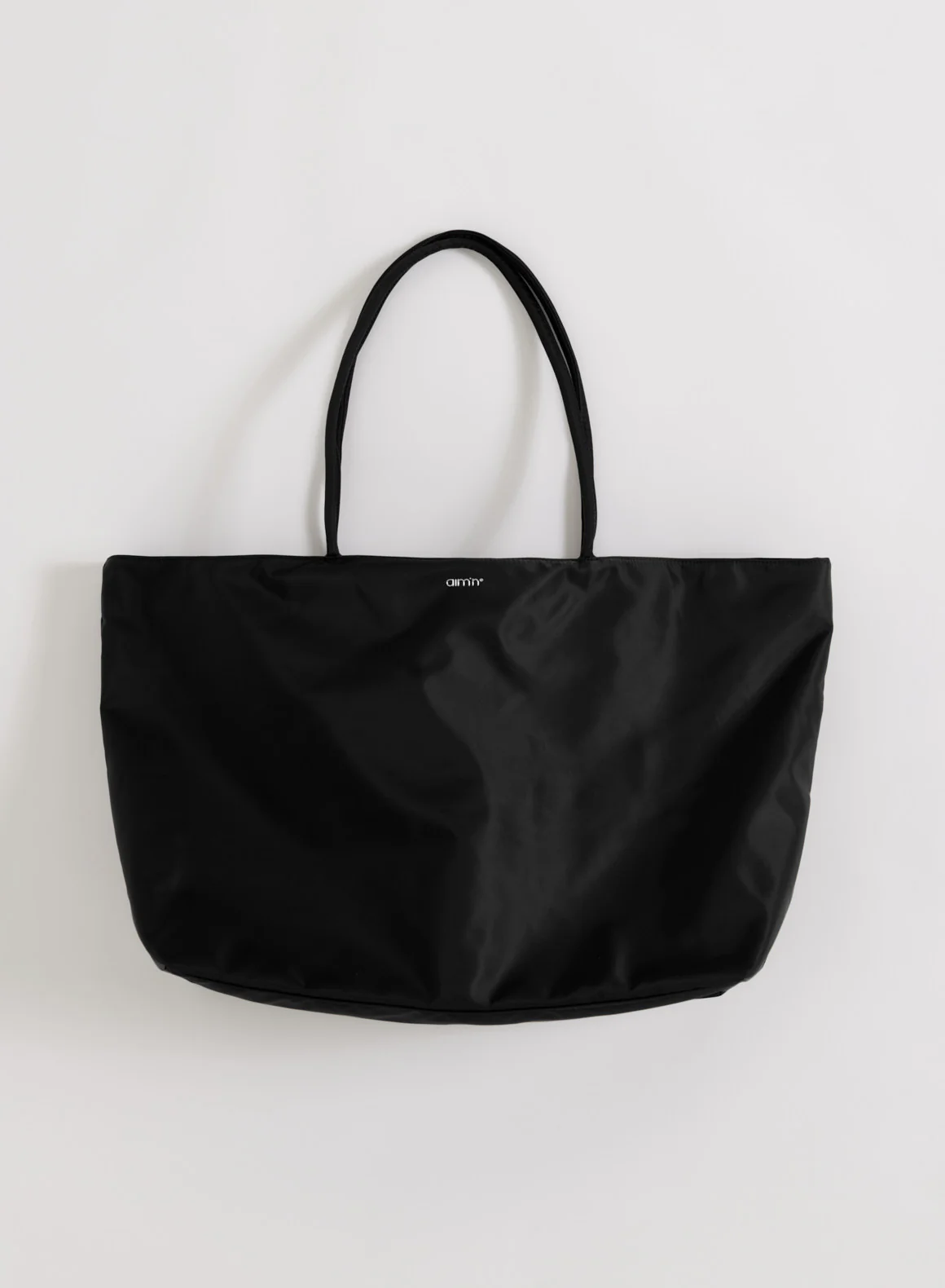 Black Nylon Weekend Bag - Image 10