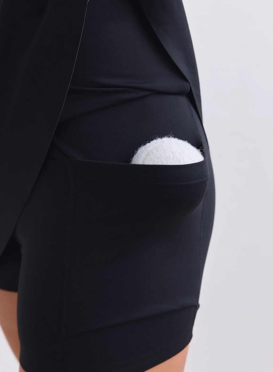 Black Sense Contrast Skort - Image 9