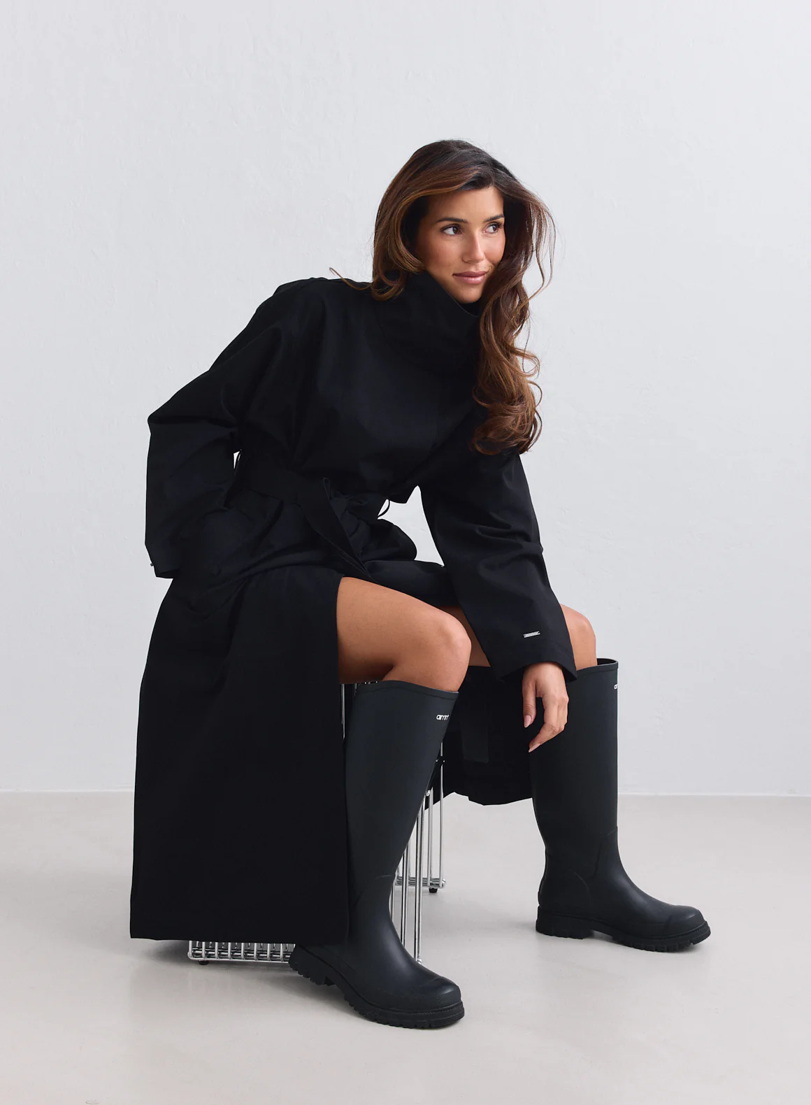 Black Waterproof Coat - Image 4