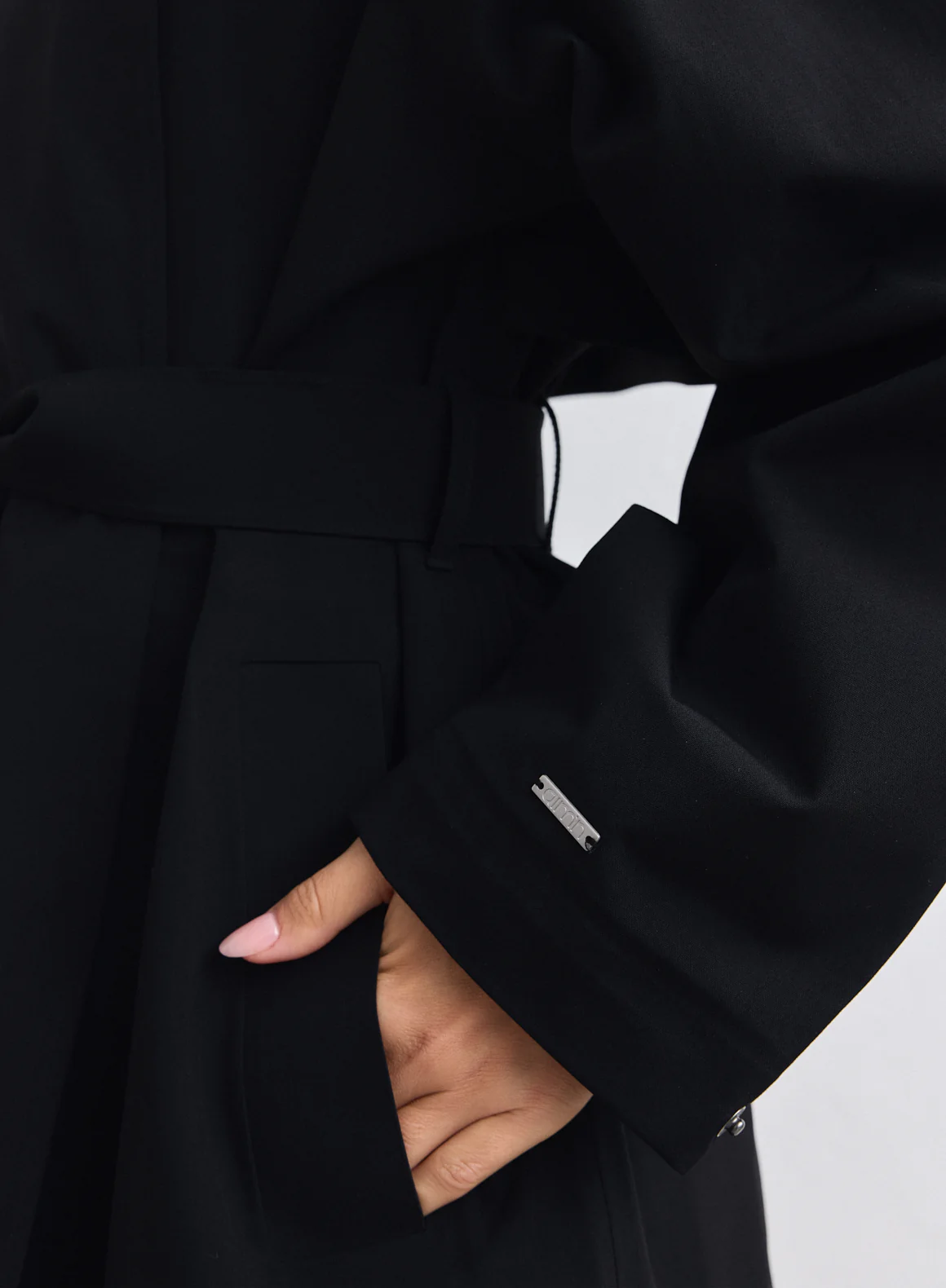 Black Waterproof Coat - Image 6