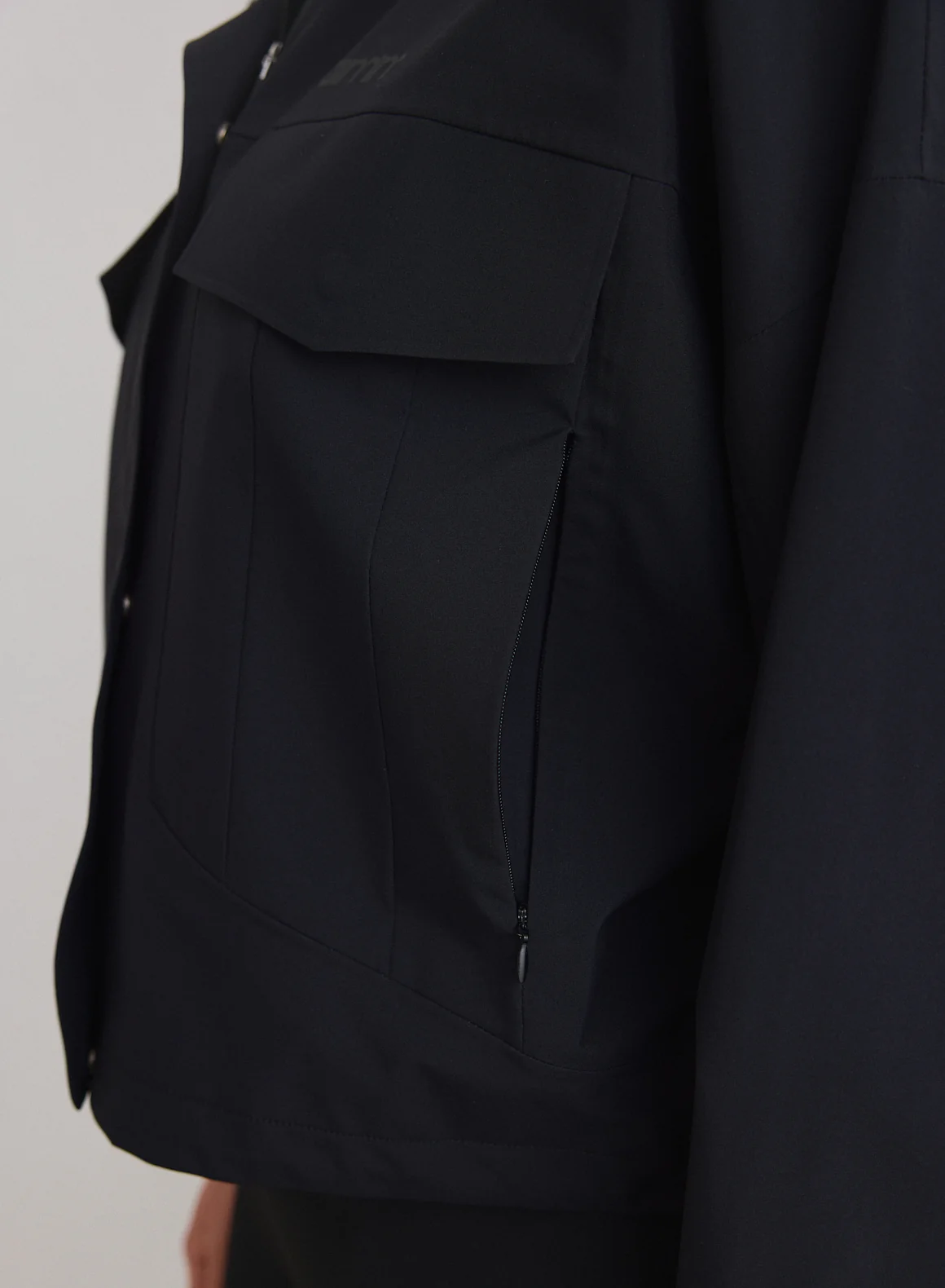 Black Waterproof Jacket - Image 8