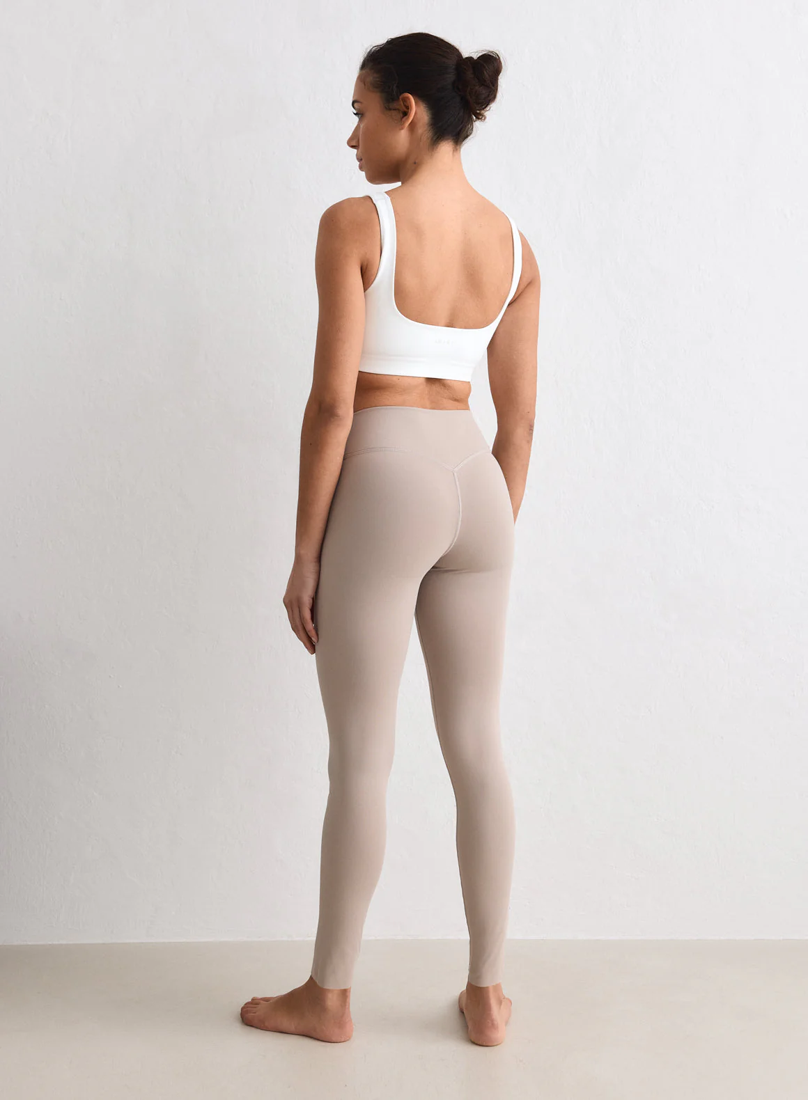 Dark Clay Sense Mid Waist Tights - Image 3