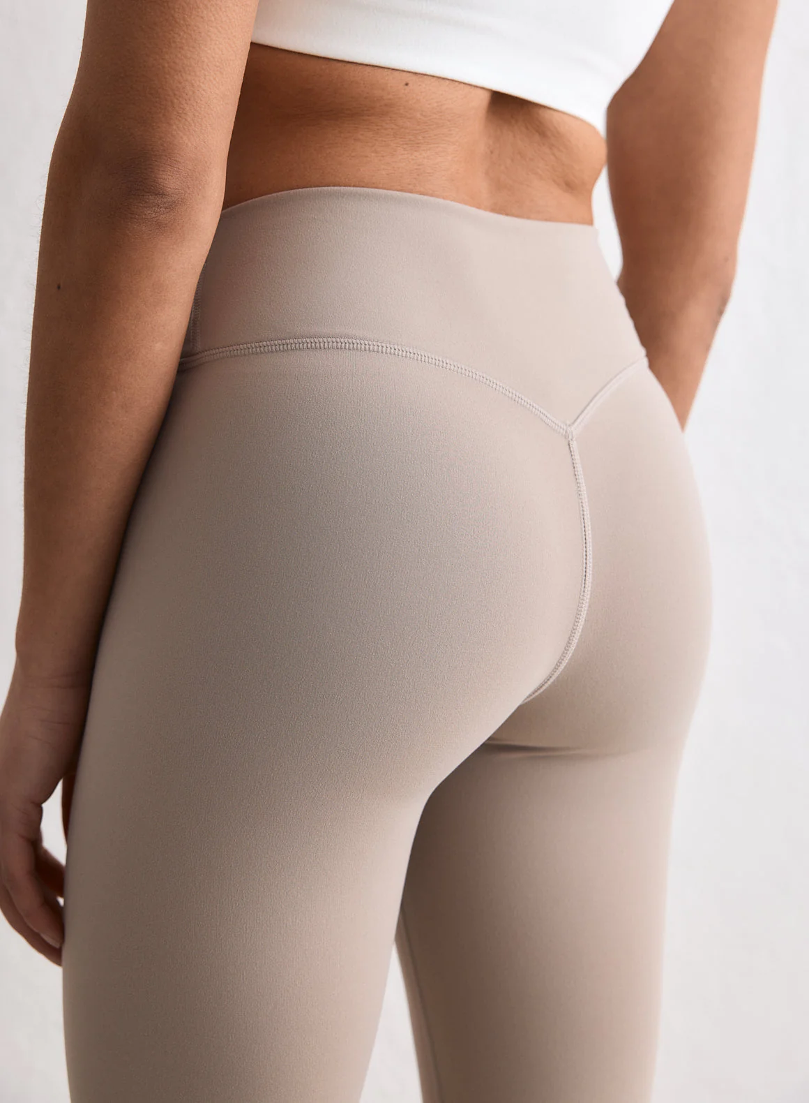 Dark Clay Sense Mid Waist Tights - Image 5