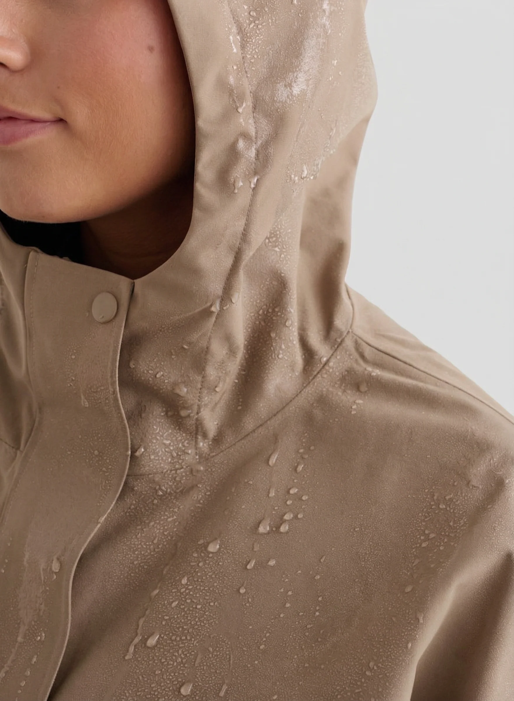 Espresso Waterproof Oversized Anorak - Image 3