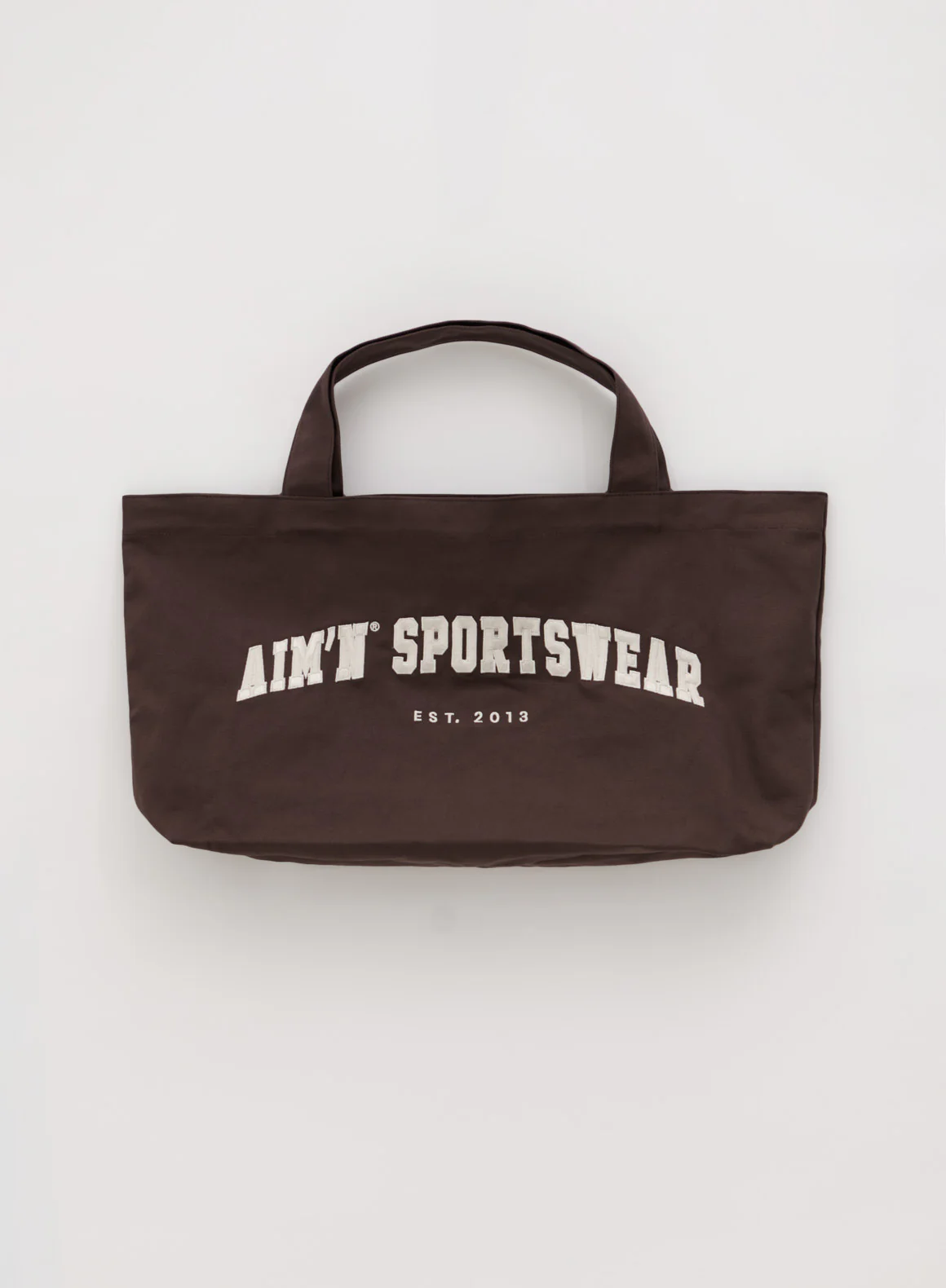 Macchiato Varsity Tote Bag