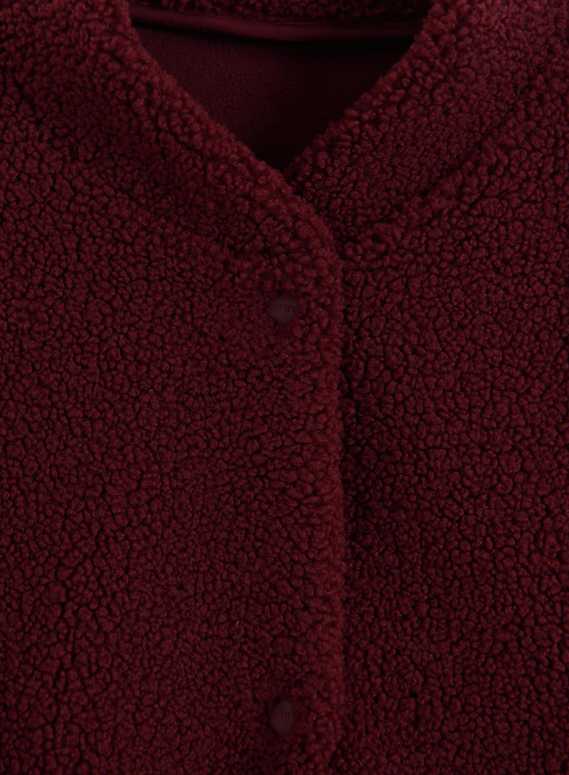 Merlot Pile Coach Jacket - Image 9
