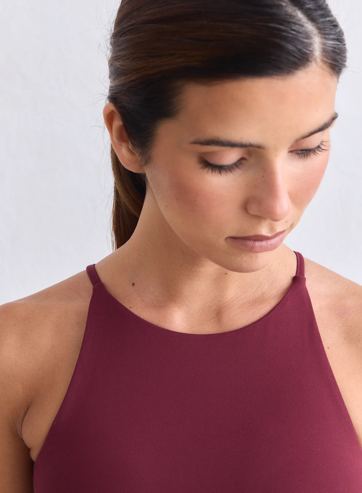 Merlot Sense Halter Bralette - Image 3