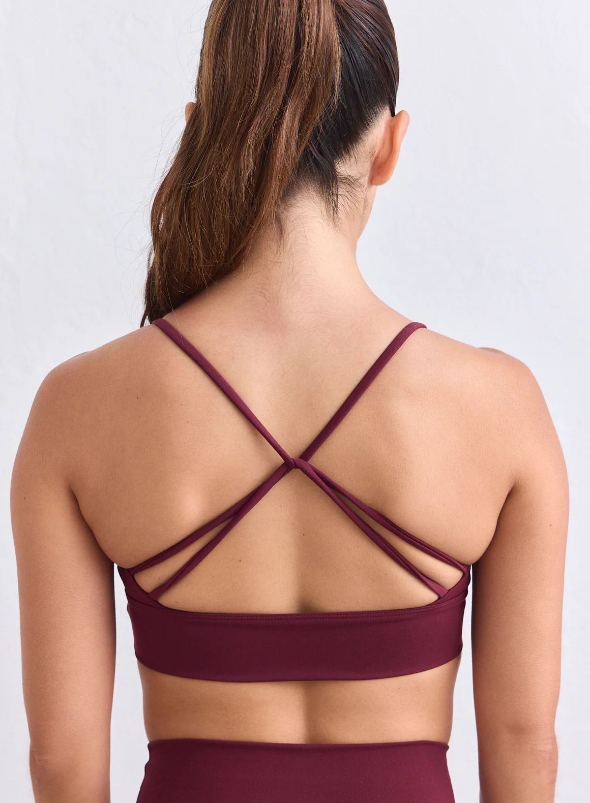 Merlot Sense Strap Bra - Image 5