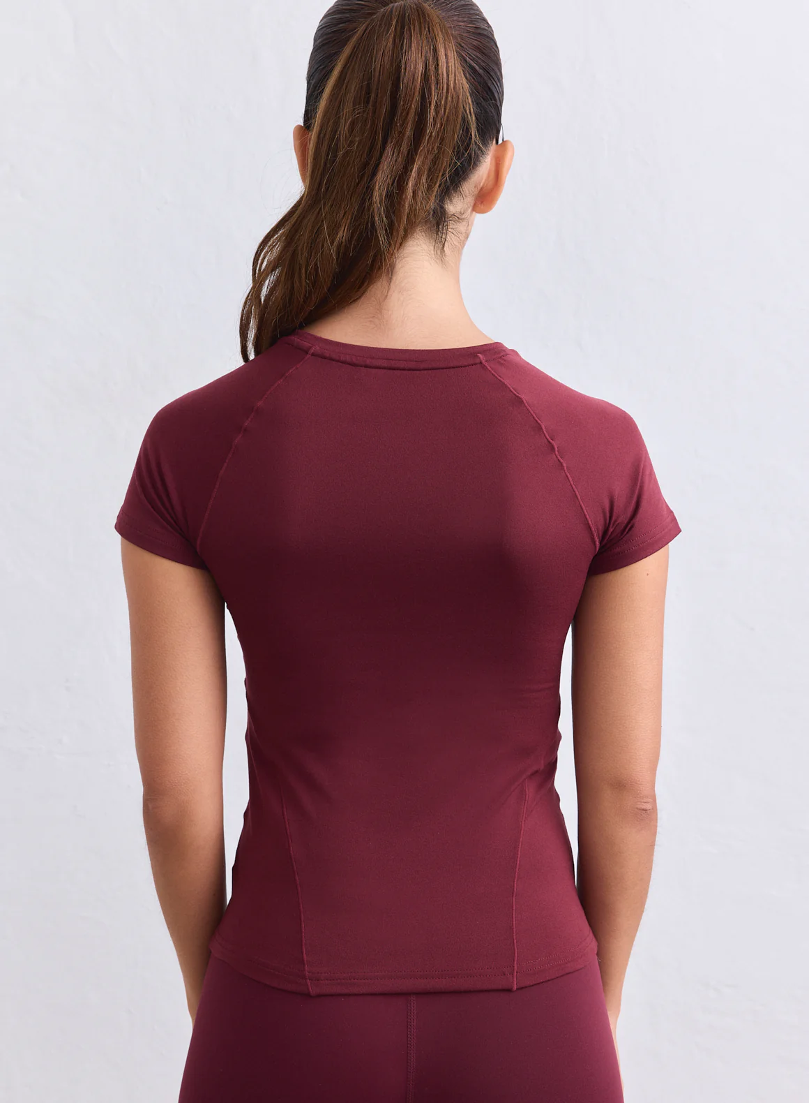 Merlot Soft Basic Short Sleeve - Image 3