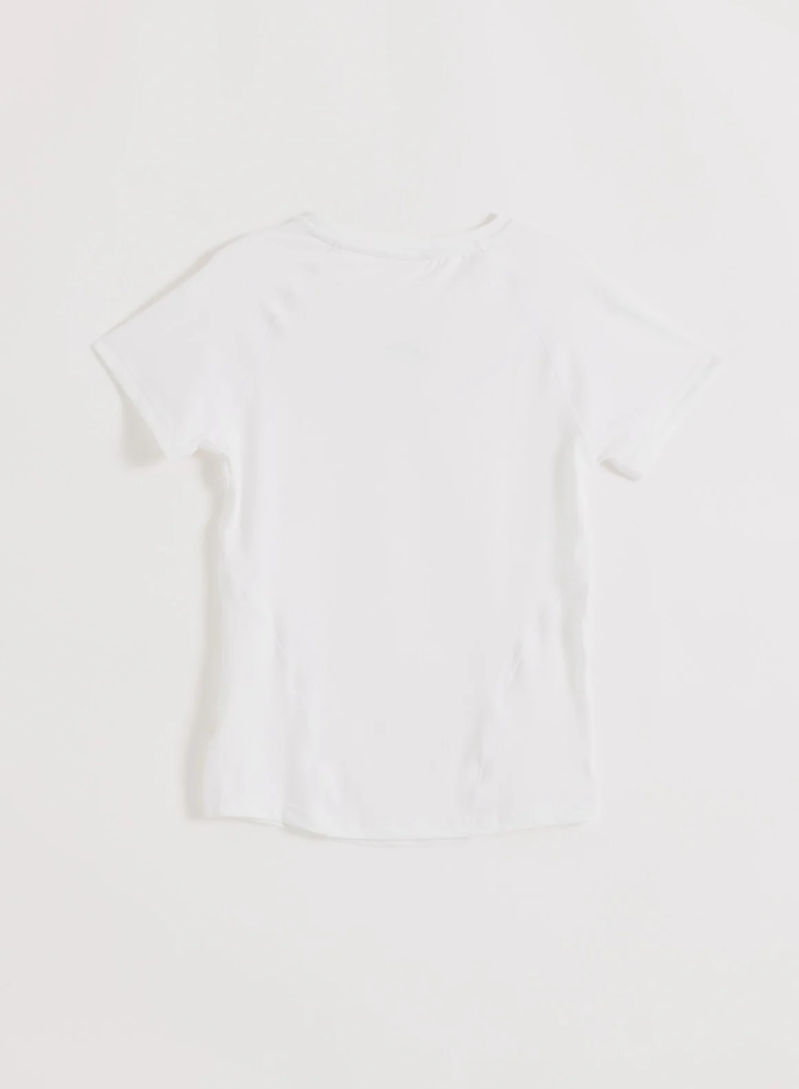 White Soft Basic Short Sleeve - Image 7